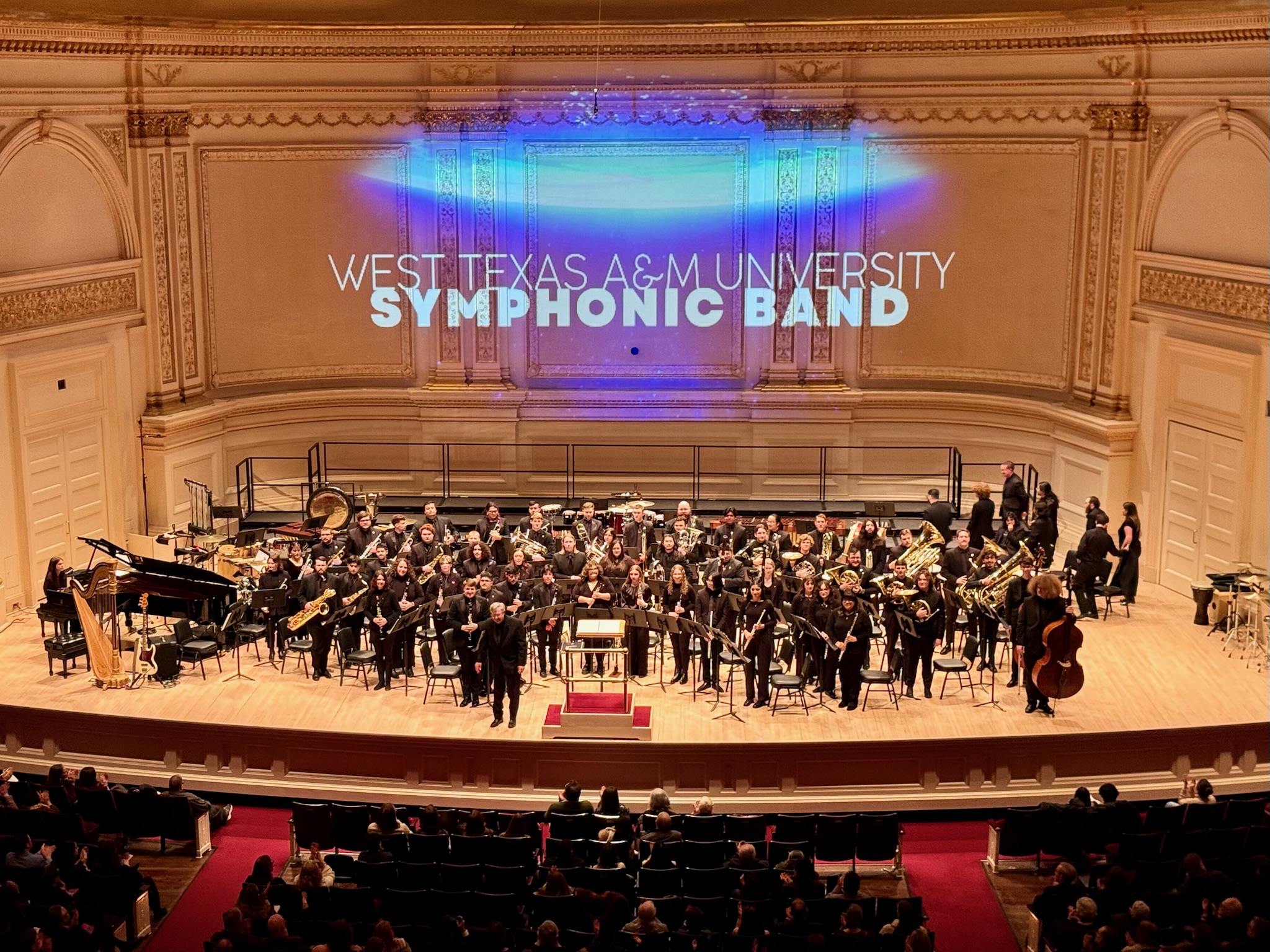 WT Symphonic Band Performing at Carnegie Hall